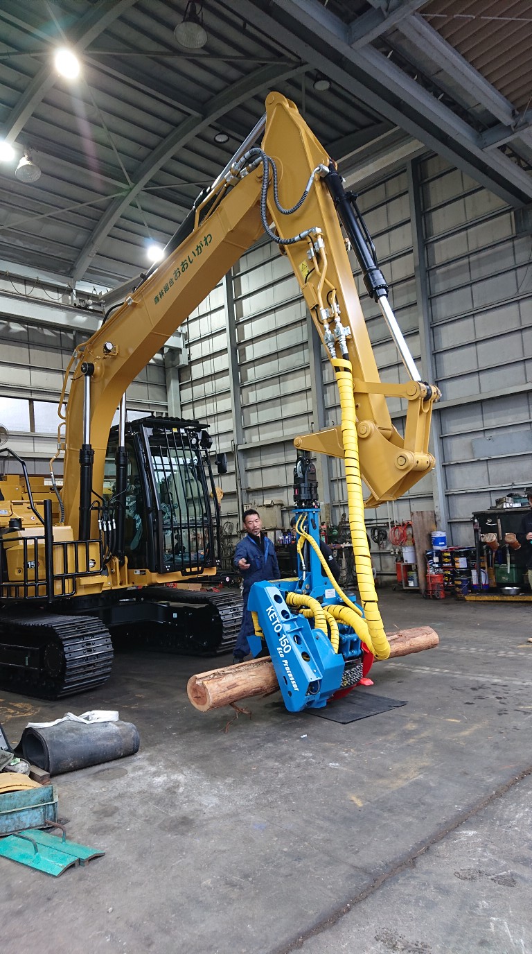 315林業仕様車　納車式